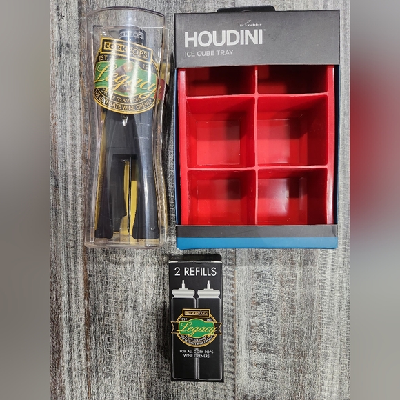 Corkpops wine opener & accessories - Picture 4 of 4